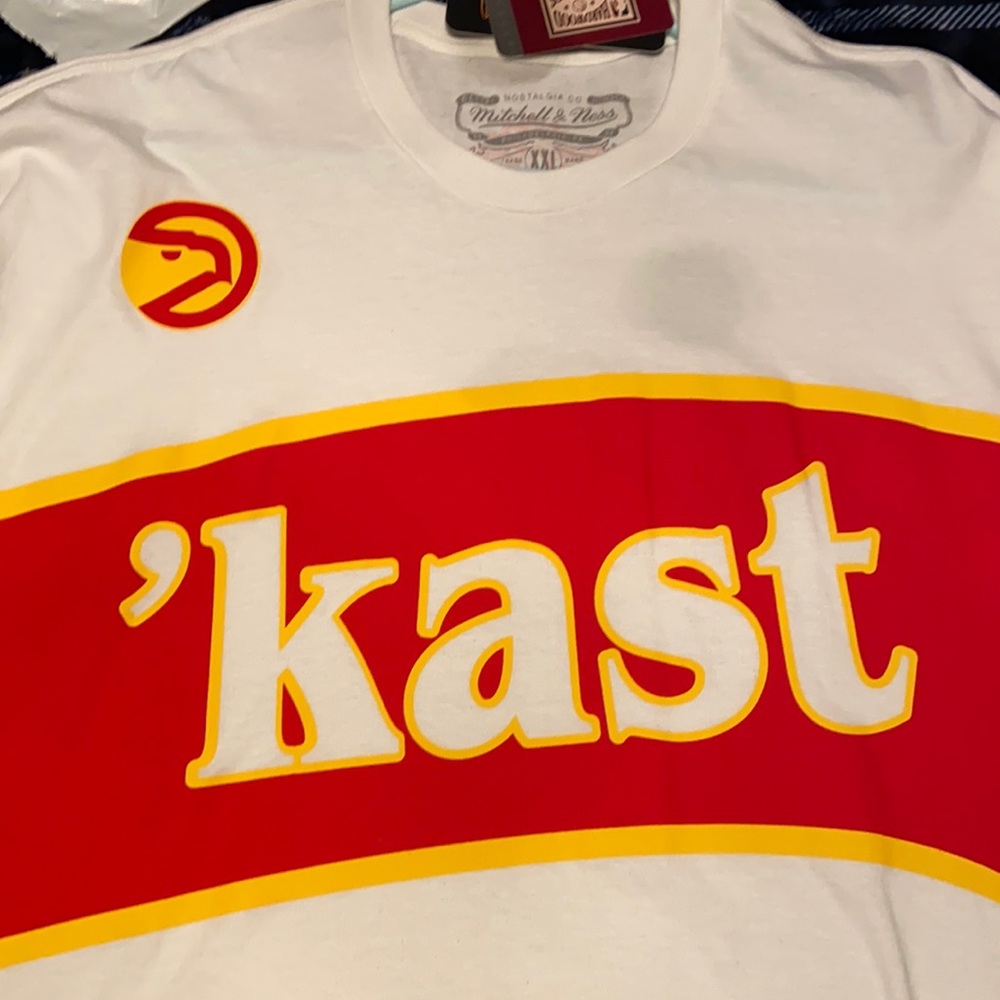 Mitchell & Ness x Outkast NBA Hawks Tee xld - 2XL